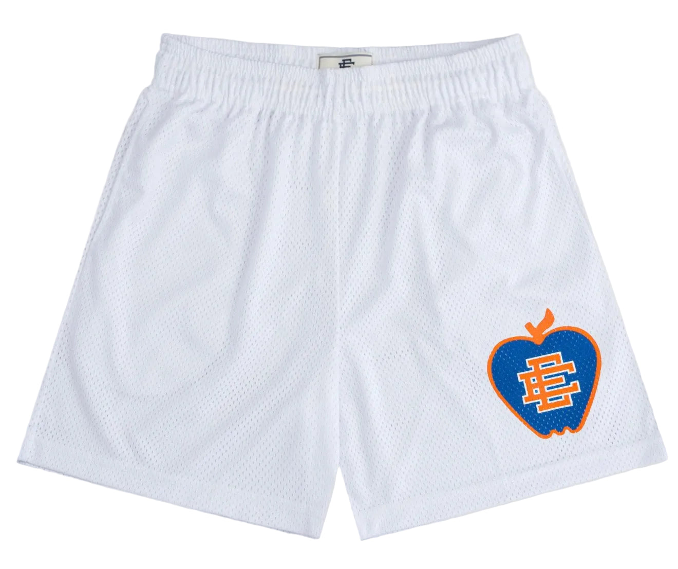 Eric Emanuel White Apple Shorts