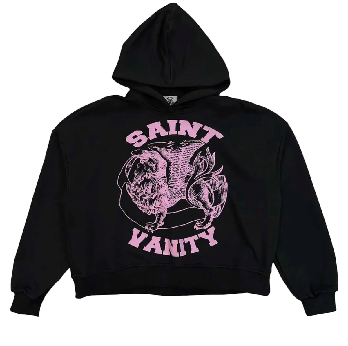 Saint Vanity ‘Griffin’ Hoodie Black/Pink