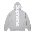 Supreme ‘Satin Appliqué’ Hoodie SS26 Grey