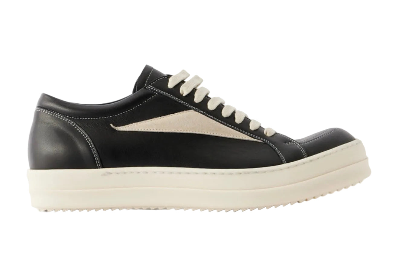 Rick Owens Vintage Black Van Leather Low