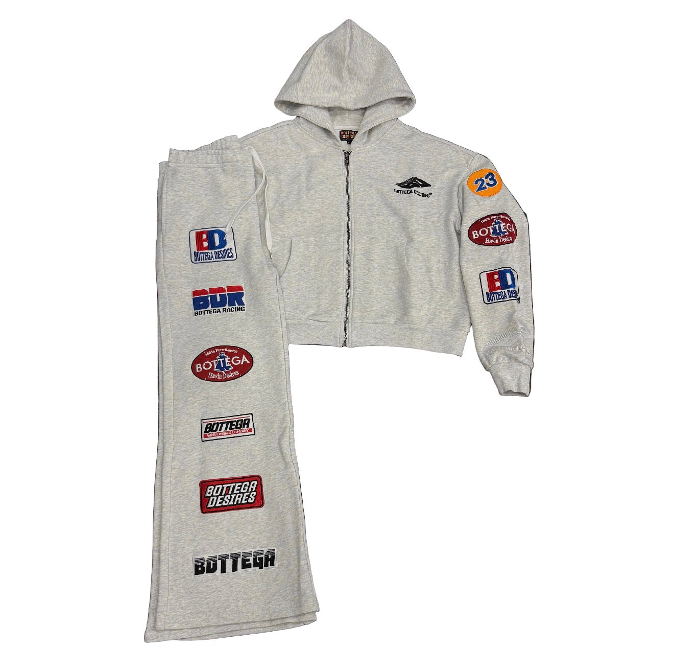 Bottega Desire Sweatsuit -Grey