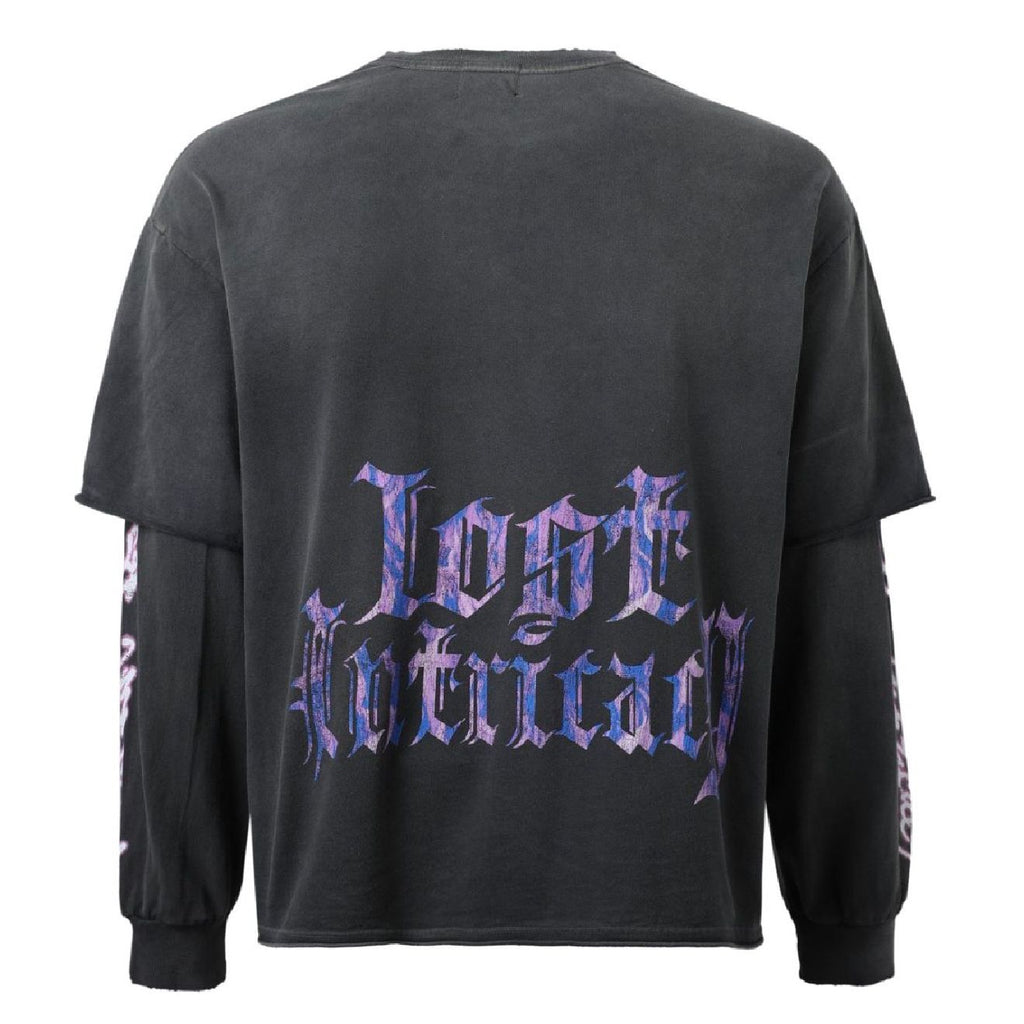 Lost Intricacy ‘Forbidden Love’ Longsleeve Black/Purple