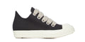 Rick Owens Black Milk Canvas Jumbo Lace Low