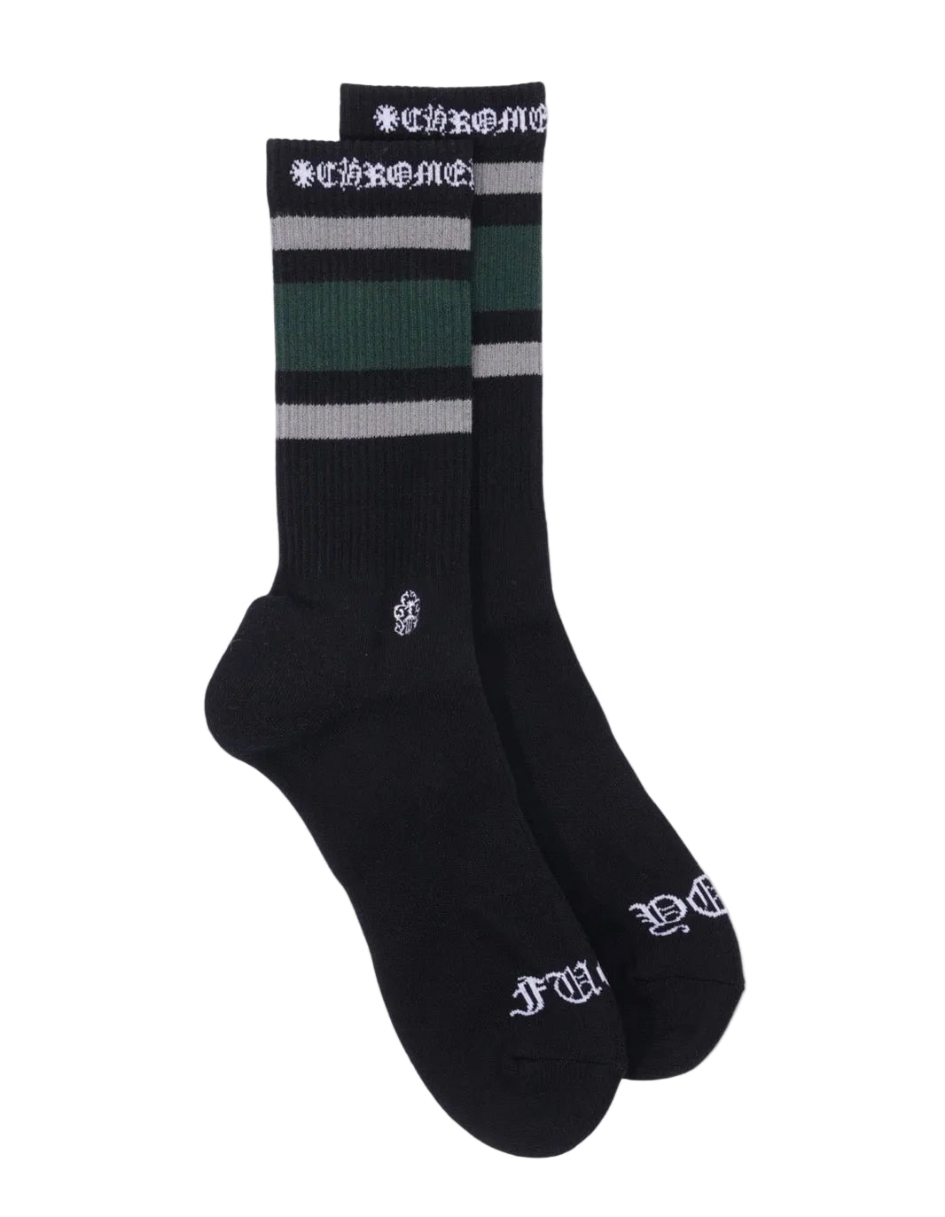 Chrome Hearts Black Grey Green Socks