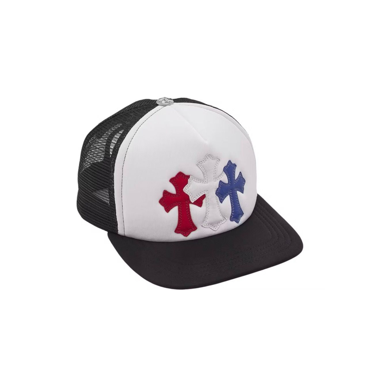 Chrome Hearts Trucker Hat Red/White/Blue