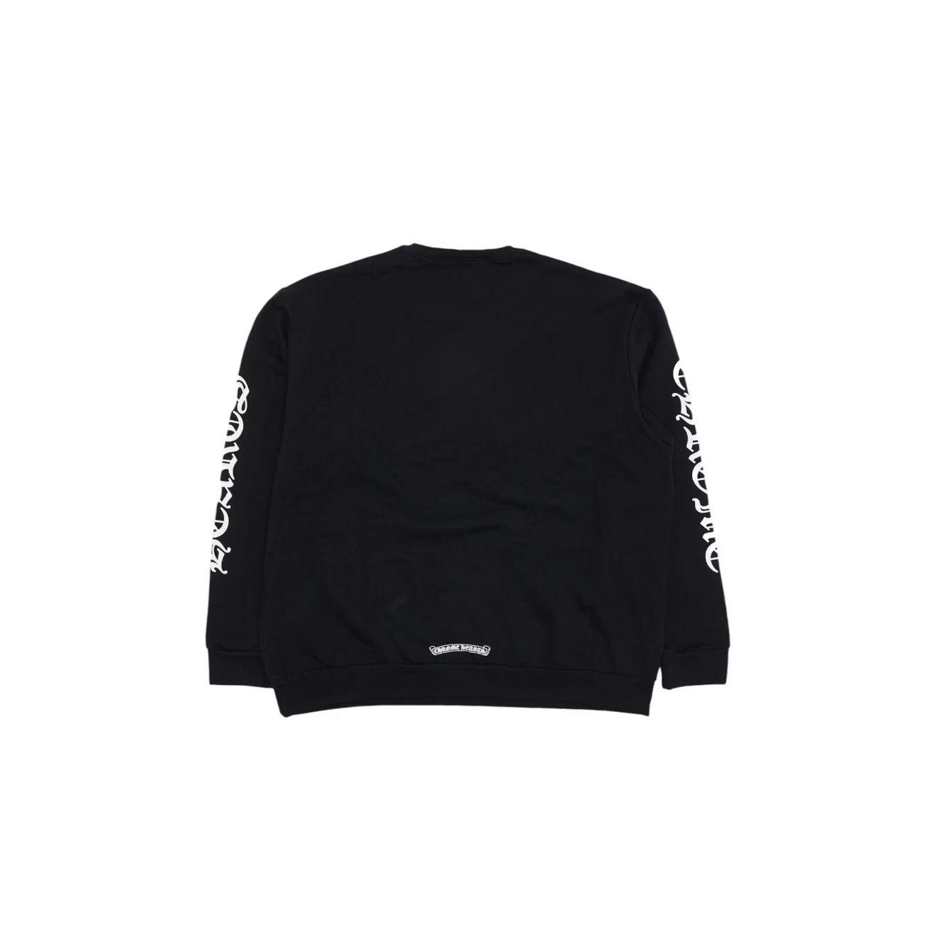 Chrome Hearts Neck Logo Longsleeve Black