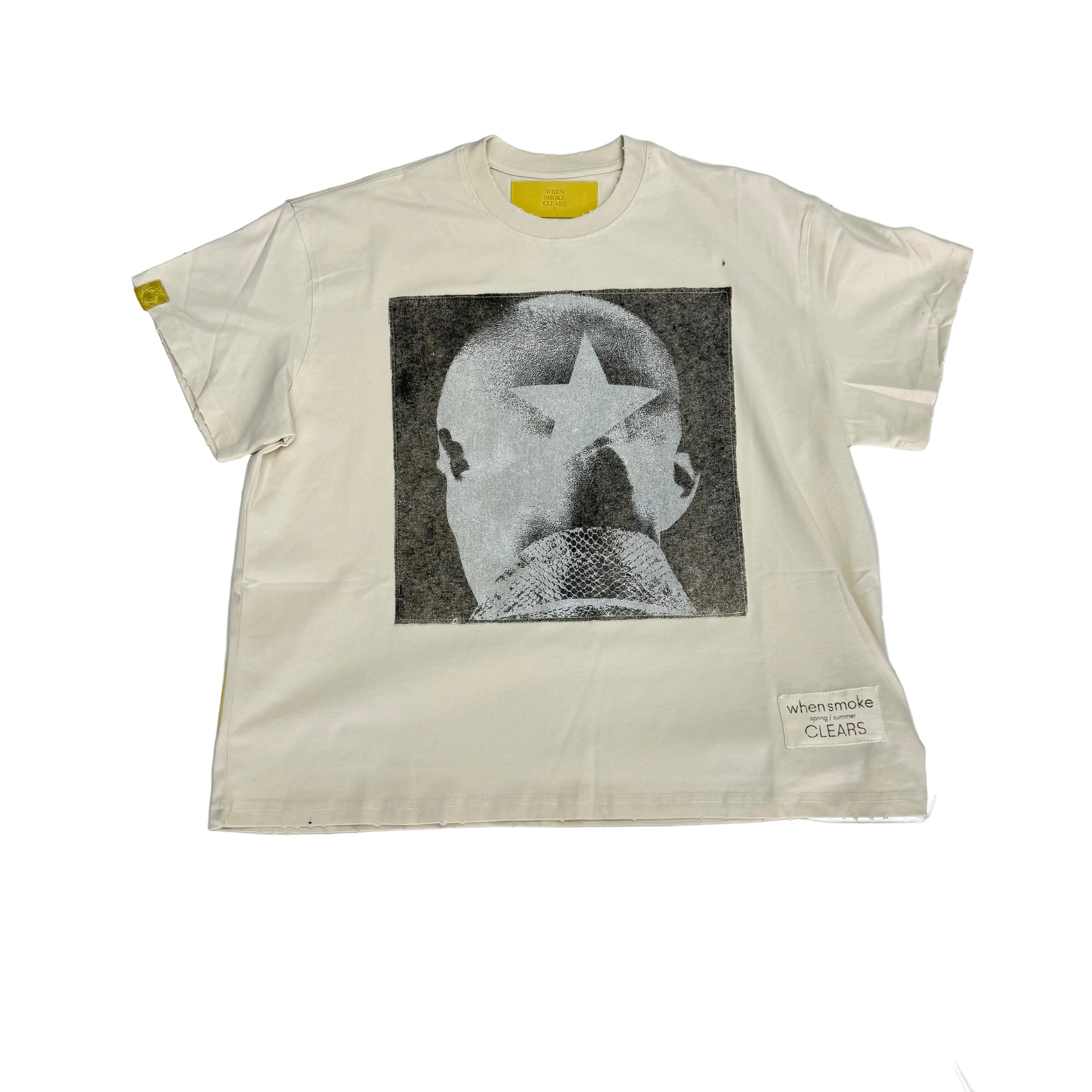 When The Smoke Clears Patch Star Head Tee