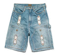 Kapital ‘Studded’ 14oz Indigo Jean Shorts
