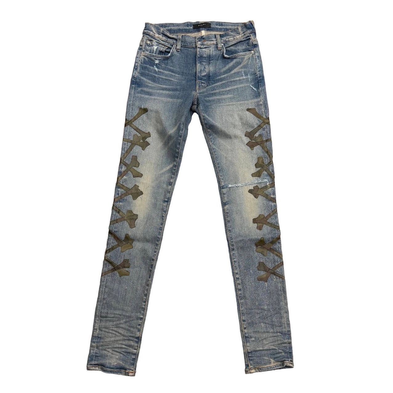 Mike Amiri ‘Camo Bone’ Jeans