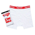 Supreme x Hanes 4 Pack Boxer Briefs White