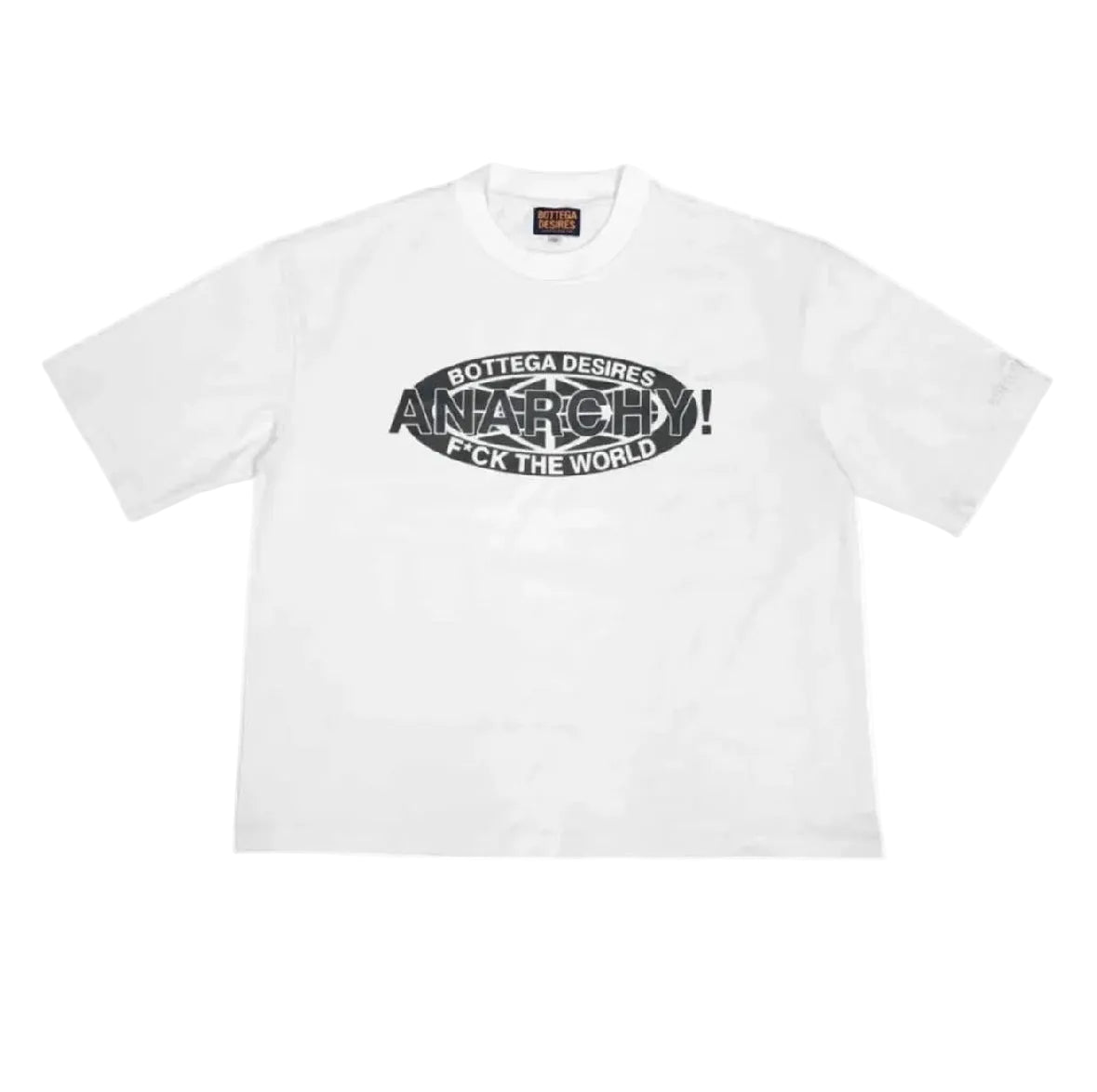 Bottega Desires Reconstructed Anarchy Tee White