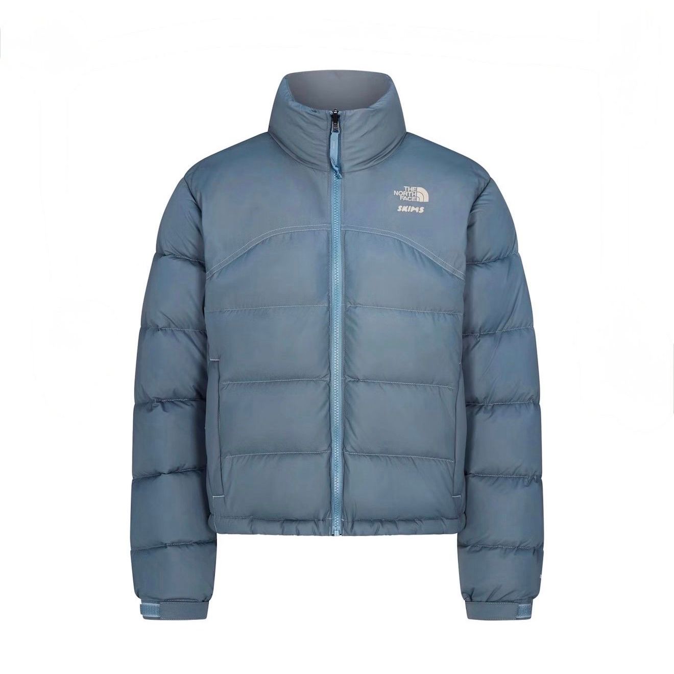 The North Face x Skims 2000 Retro Nuptse Jacket Kyanite Blue
