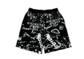 Mixed Emotion ‘Graffiti’ Black Shorts