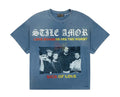Stile De Amor Blue Love Bomber Tee