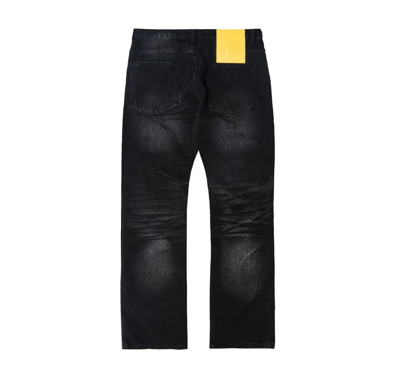 When Smoke Clears ‘Chain Stitched’ Jeans Black