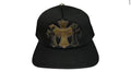 Chrome Hearts 3 Cross Camo Trucker Hat Black
