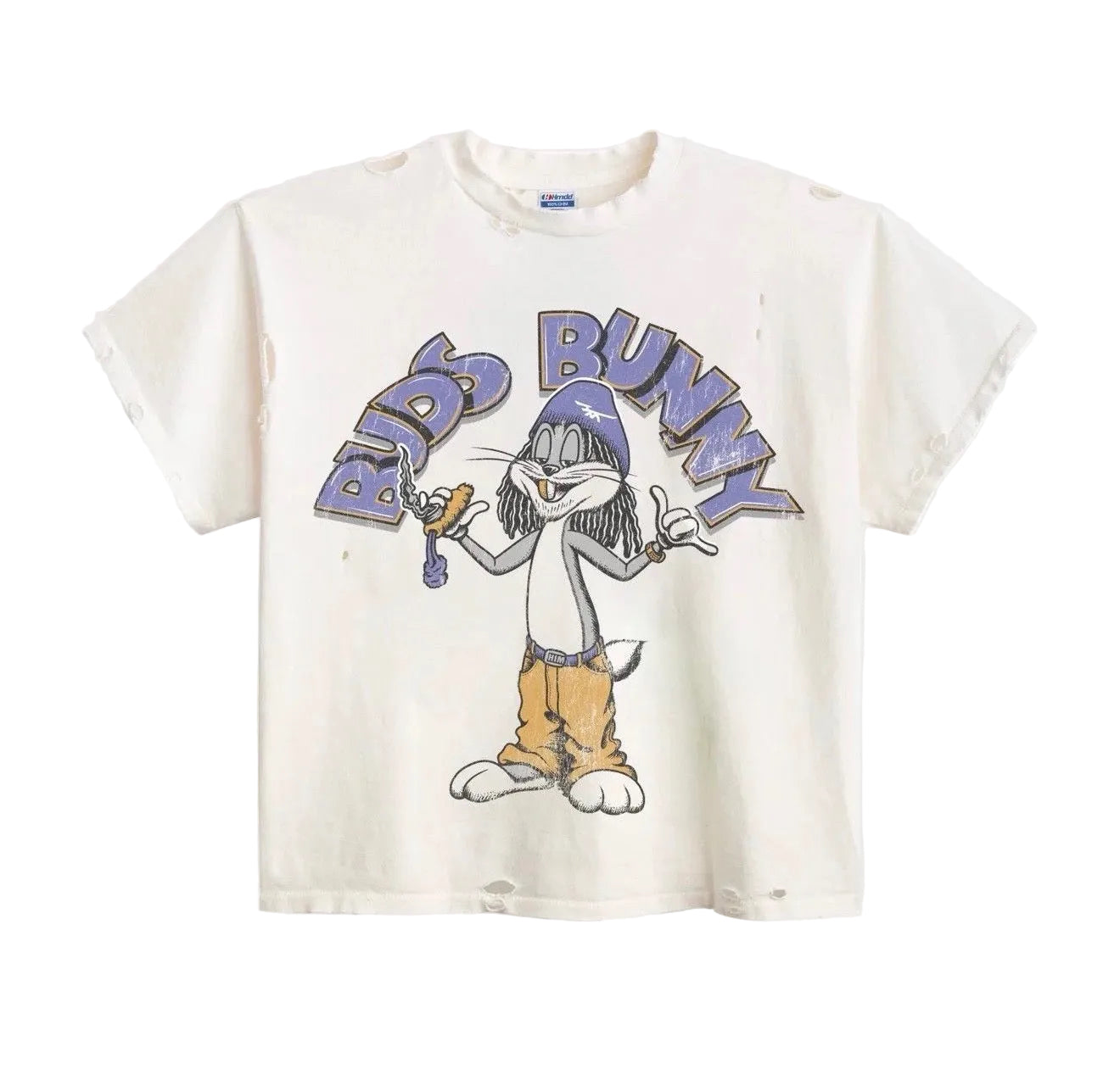 Happy Memories Don’t Die ‘Buds Bunny’ Tee HMDD White
