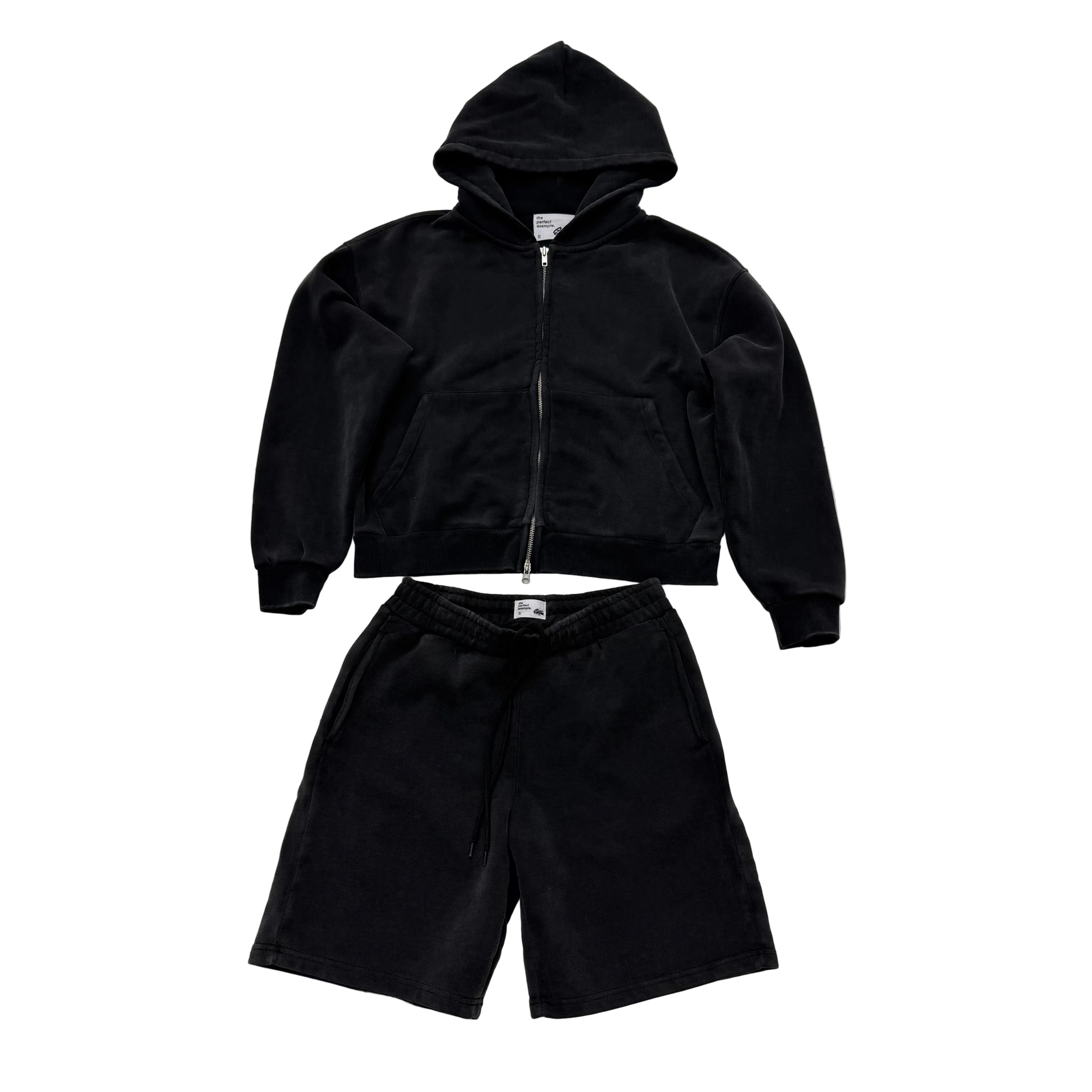 EPTM Sweat Short Set Black Wash