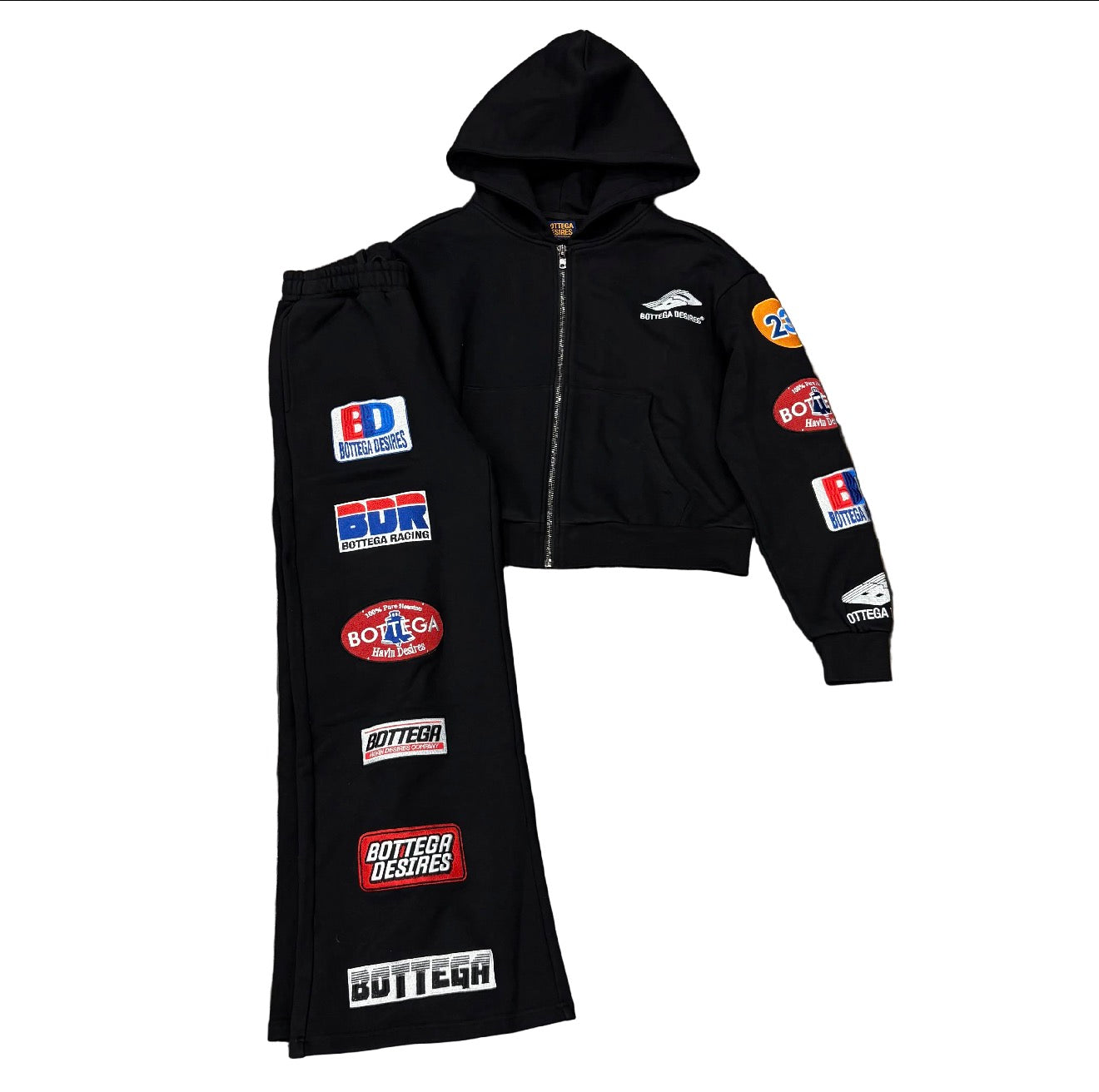 Bottega Desire Sweatsuit - Black