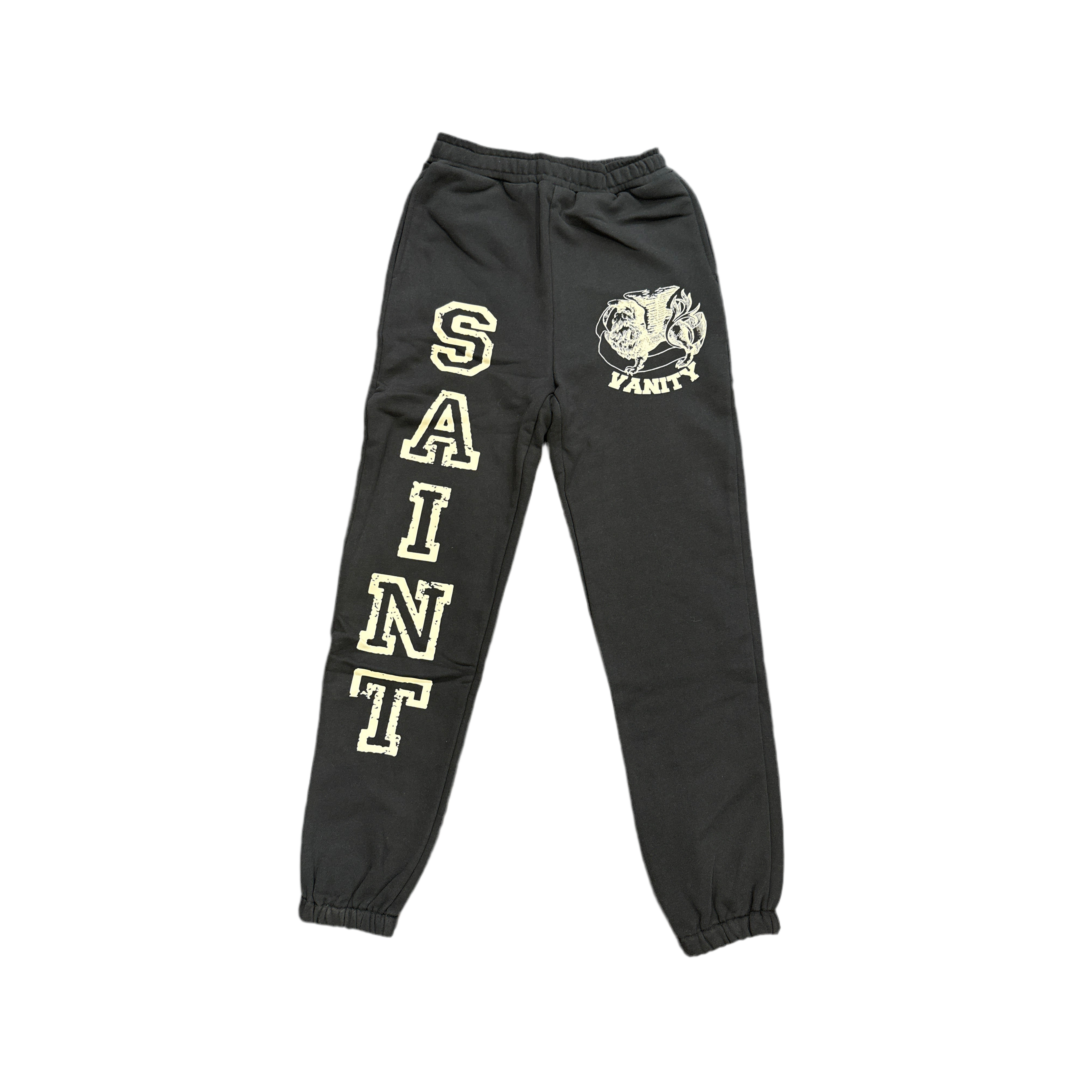 Saint Vanity ‘Vain Life’ Sweatpants Black/Cream