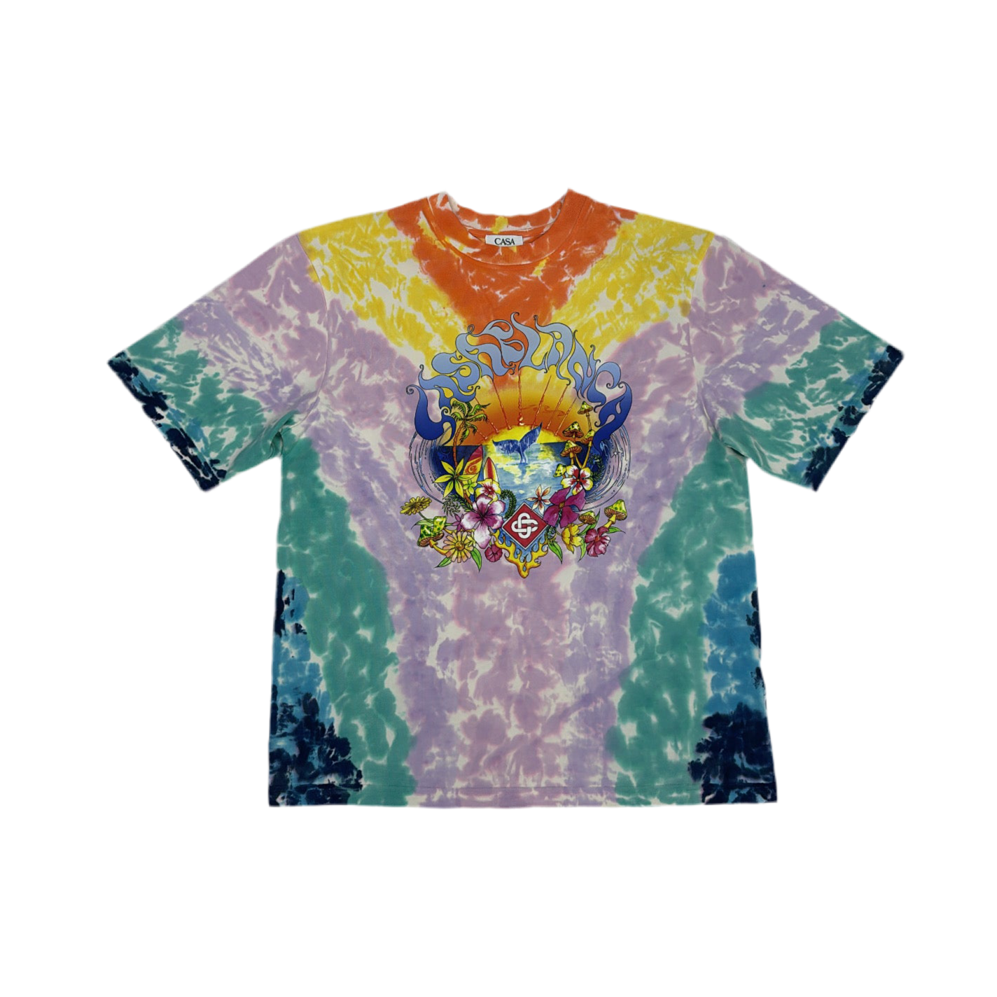 Casablanca ‘Surf Trip’ Tye Dye Shirt