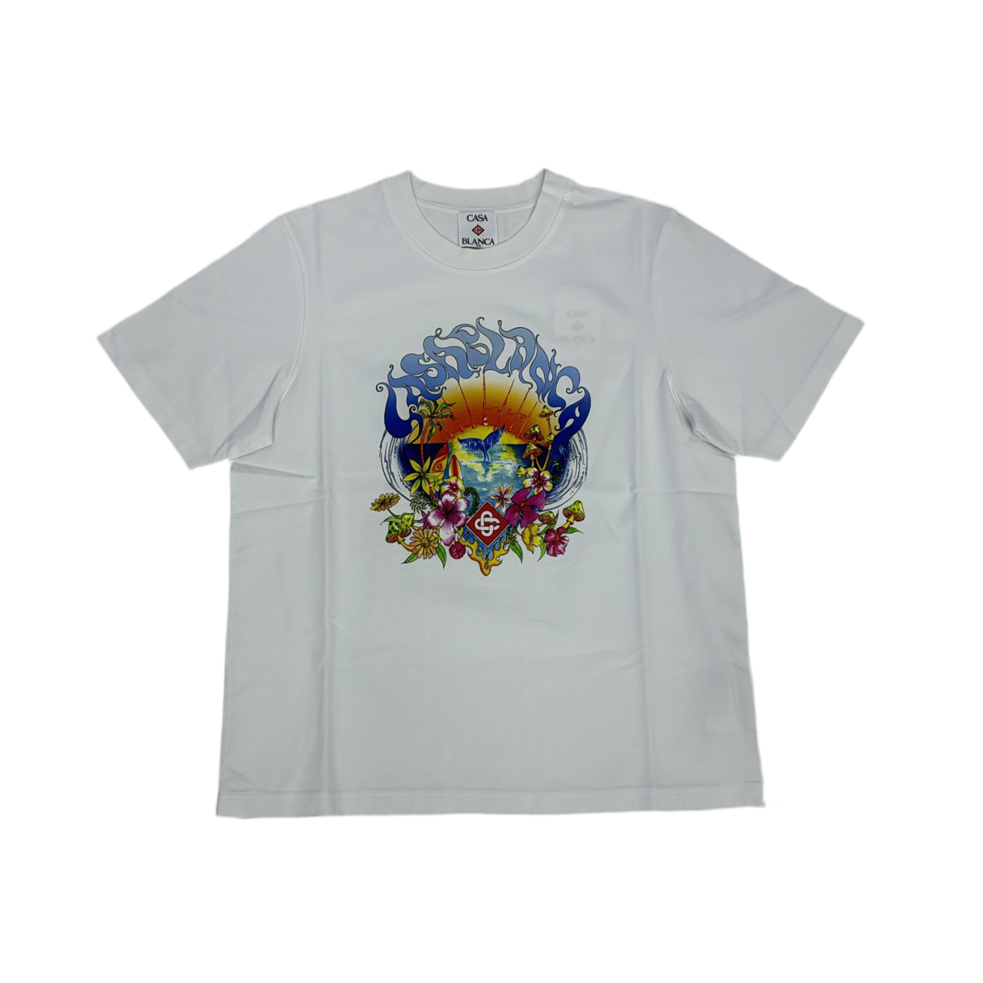 Casablanca ‘Surf Trip’ White Shirt