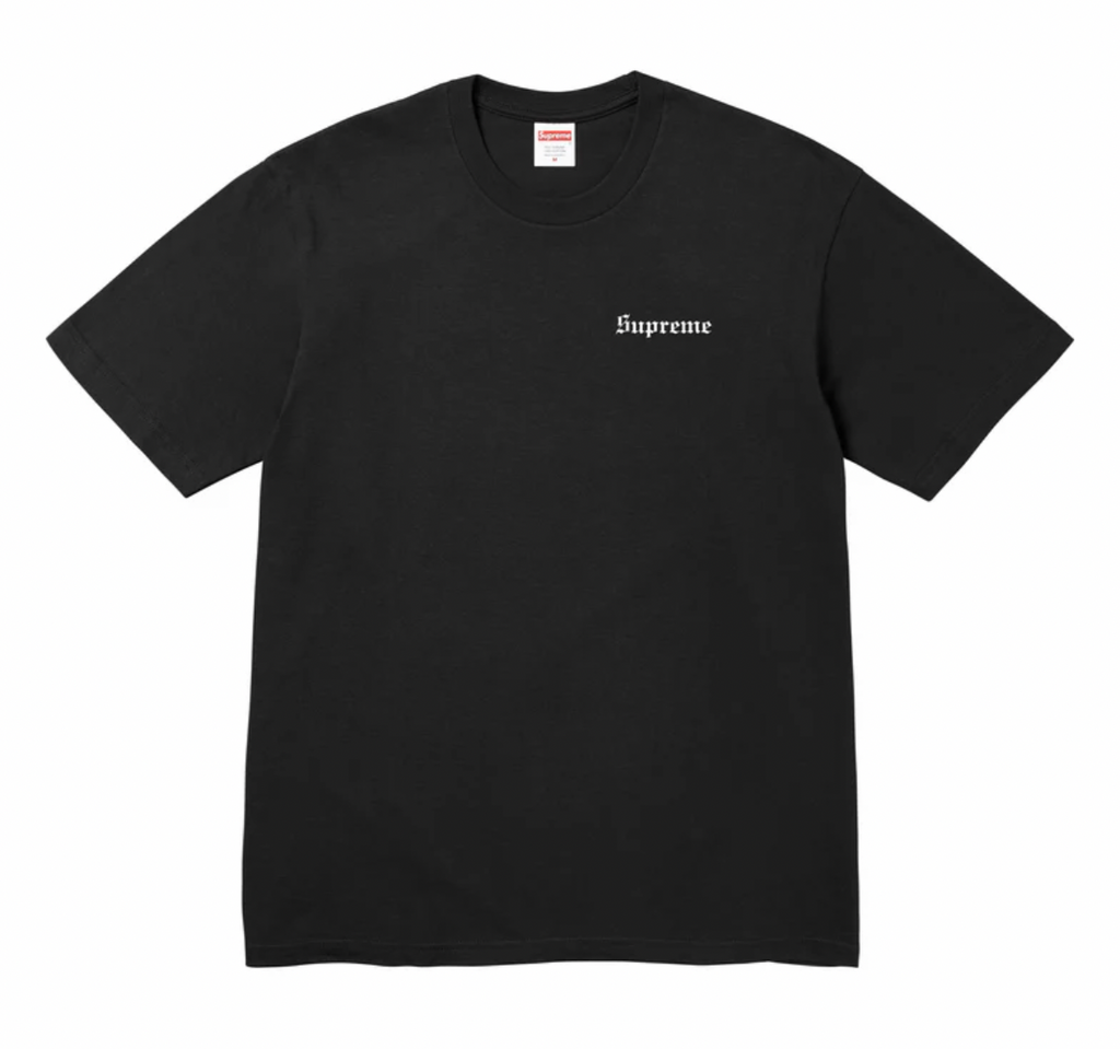 Supreme ‘Paris Is Burning’ Black Tee