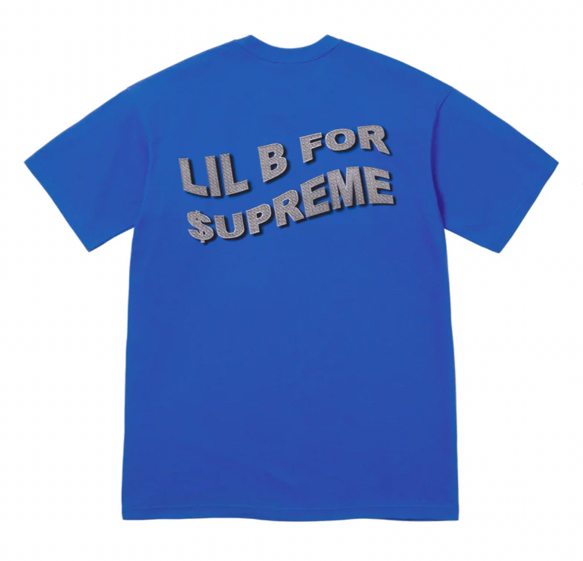 Supreme ‘Based’ Blue Tee