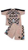 Supreme Checkerboard Soccer Pink/Grey Set