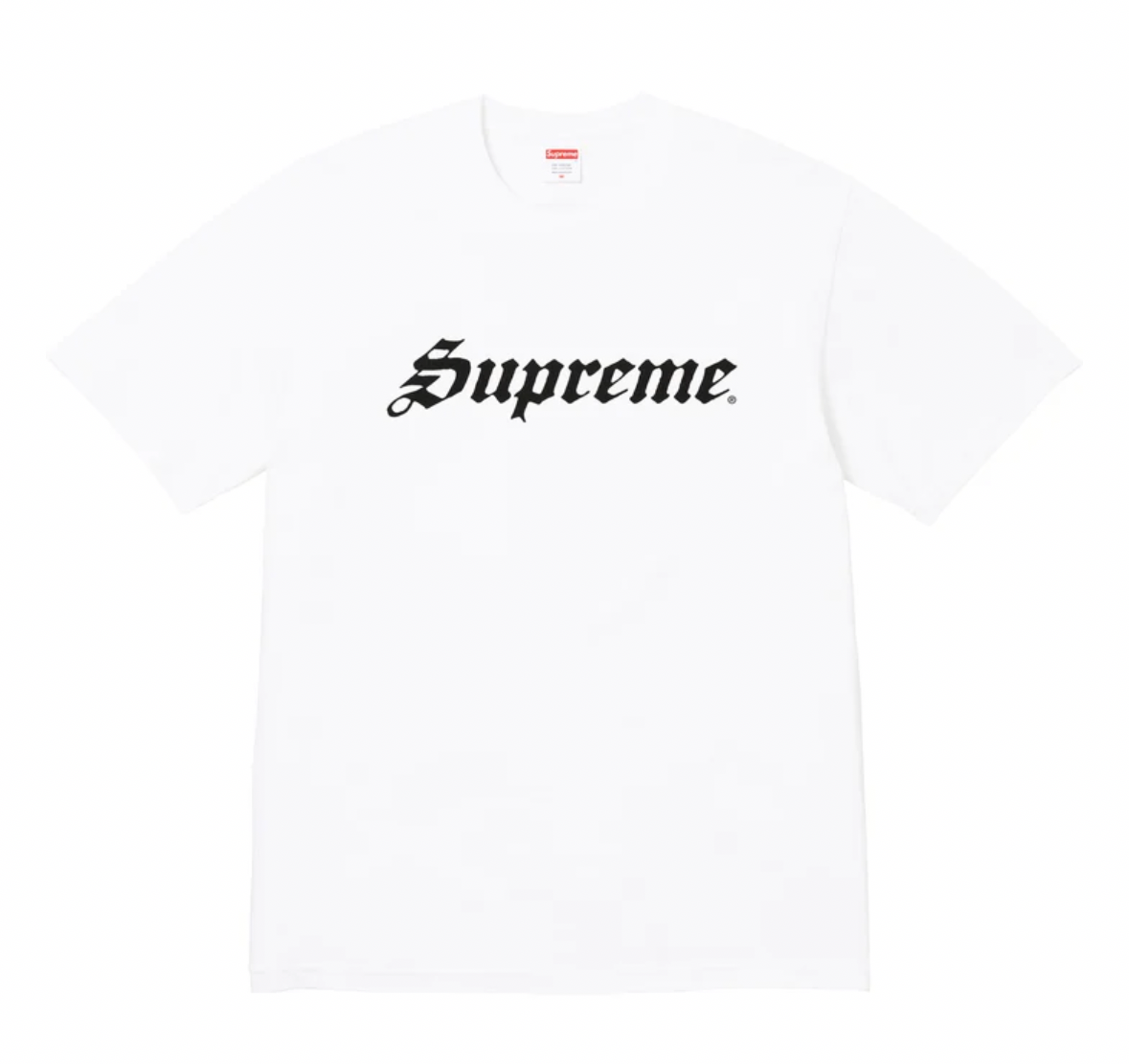 Supreme ‘Speed’ White Tee