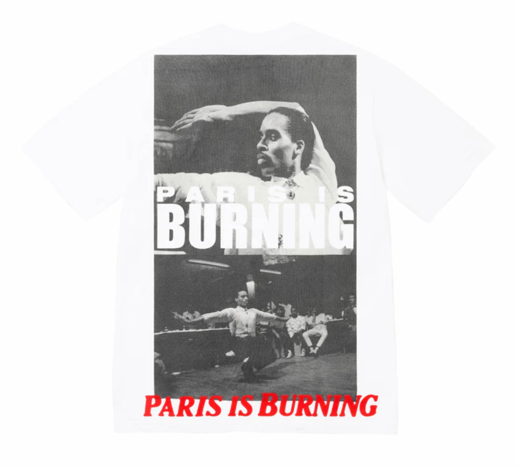 Supreme ‘Paris is Burning’ White Tee