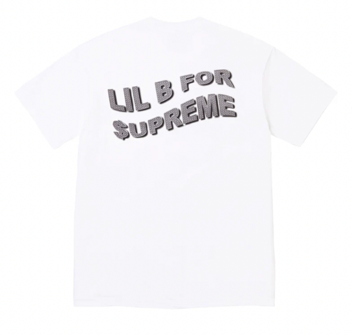 Supreme ‘Based’ White Tee