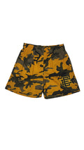 Eric Emanuel Yellow Camo Shorts