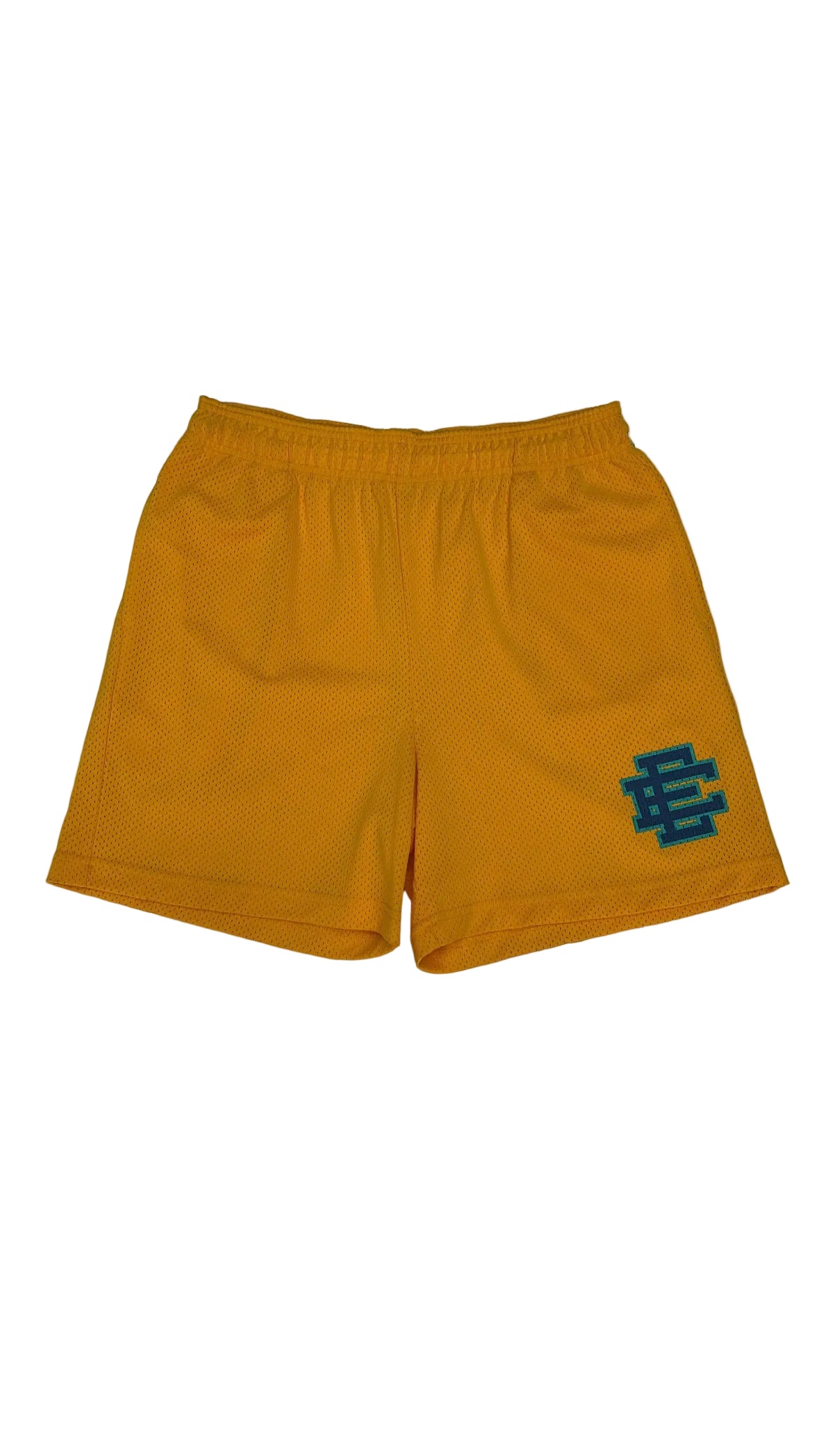 Eric Emanuel Yellow/Teal Shorts