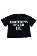 Mixed Emotion ‘END’ Rhinestone Black Tee