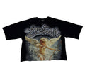 Mixed Emotion ‘Cupid’ Rhinestone Black Tee