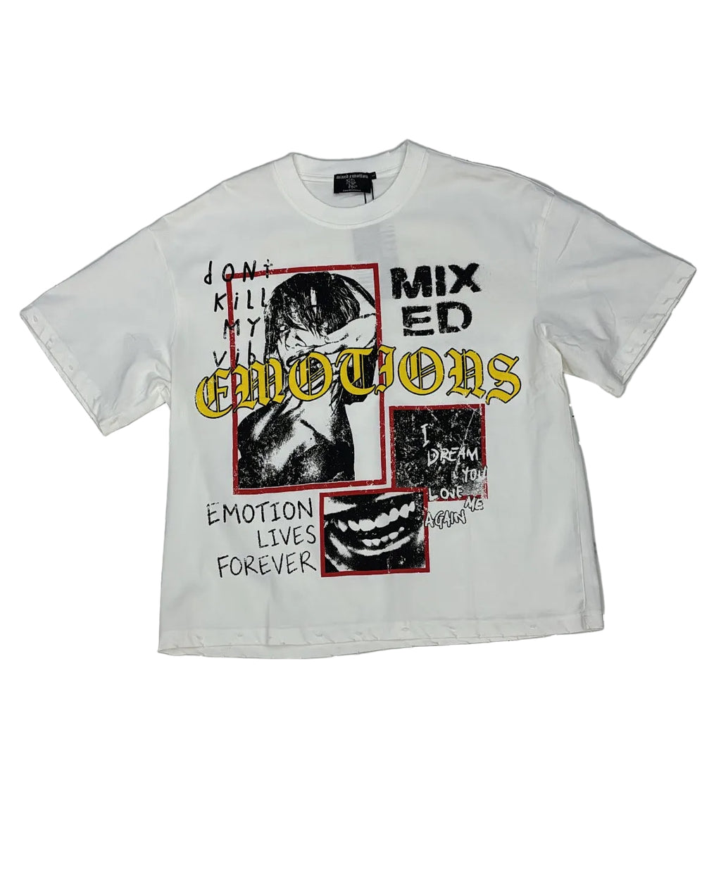 Mixed Emotion ‘Forever’ White Tee