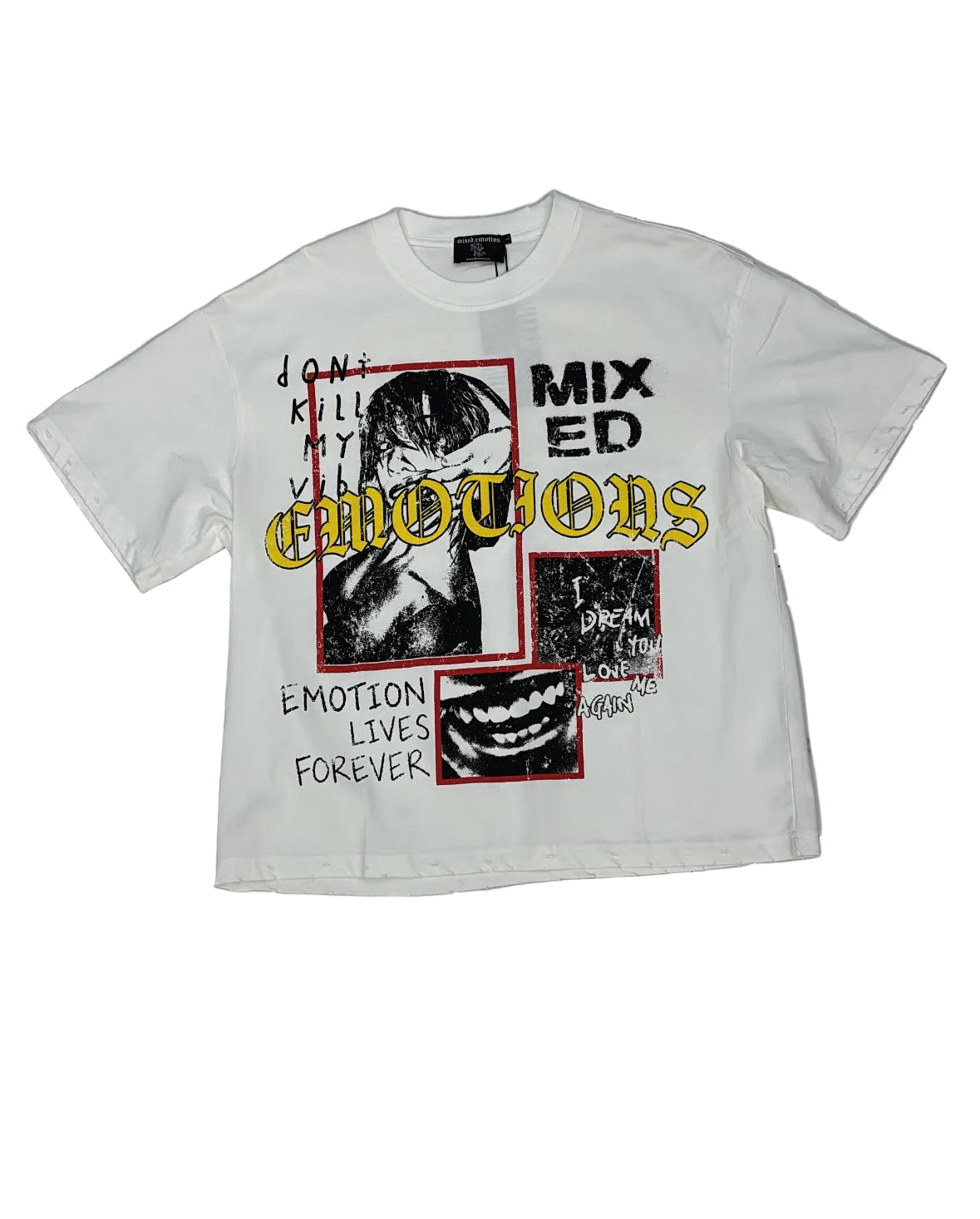 Mixed Emotion ‘Forever’ White Tee