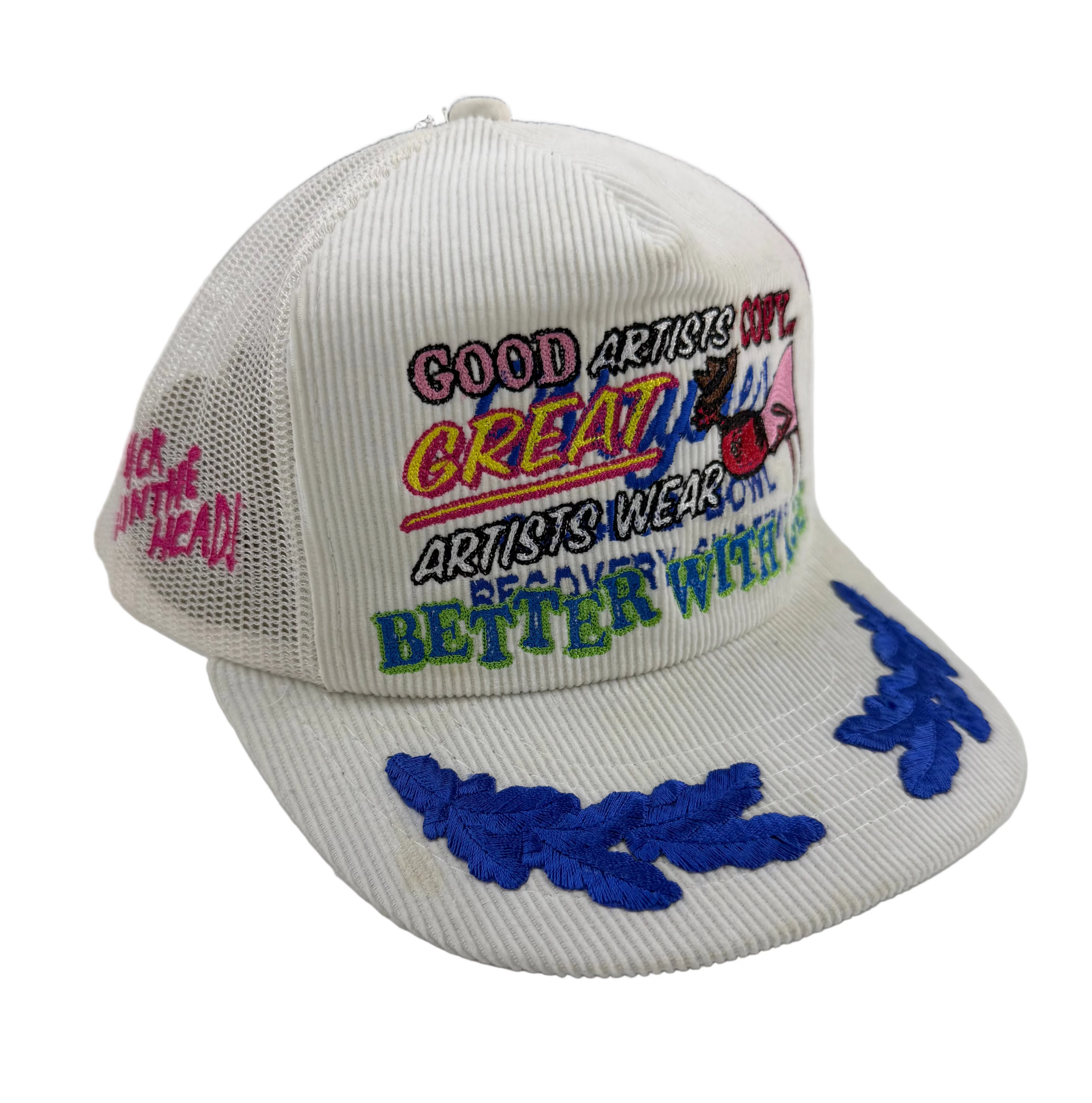 Better With Age Hat White