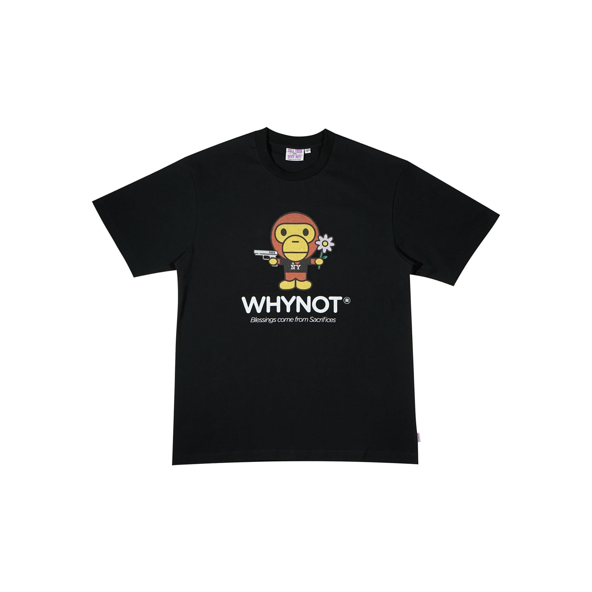 Why Not ‘Baby Milo’ Tee Black