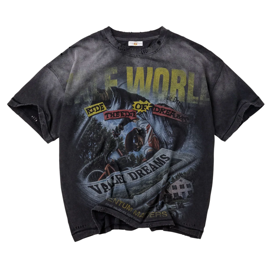 Vale Forever Valley ‘News Paper’ Tee Black