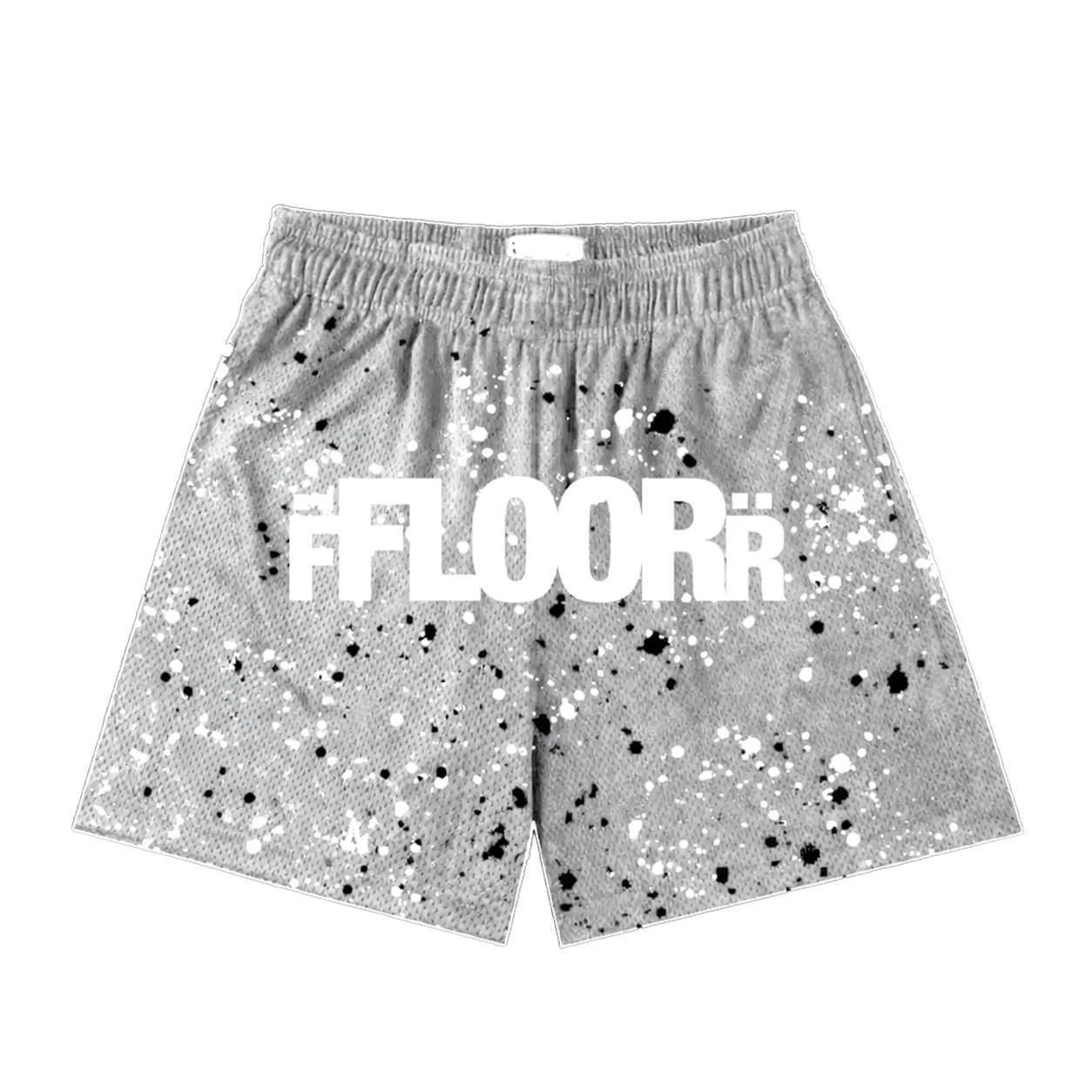 Floor 914 Mesh Basketball Shorts Grey